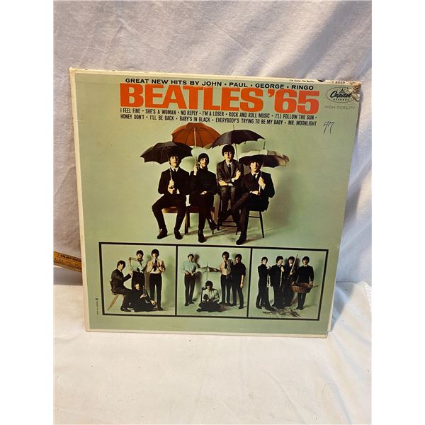 Beatles ‘65 record