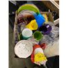 Image 1 : Assorted disposable and other kitchen items