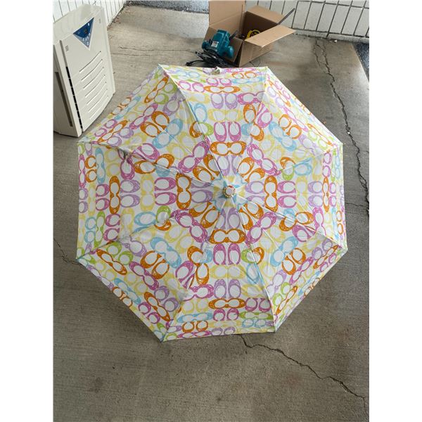 Coach umbrella