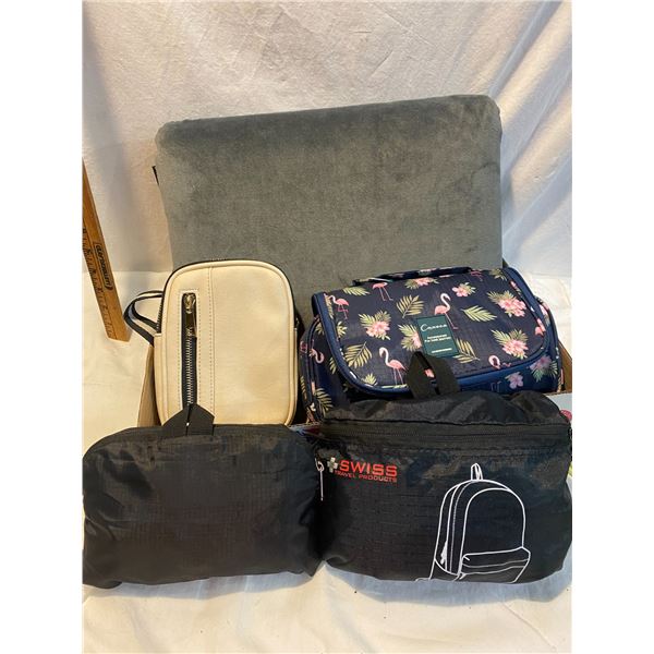 Pillow and travel items