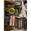 Image 1 : Lumber crayons and other items