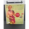 Image 1 : 1957 Coca Cola Calendar for May and June Shrink Wrapped on Board