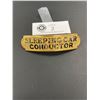 Image 3 : Rail Mans Sleeping Car Conductor Hat Badge