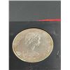 Image 3 : 1971 Canadian Silver Dollar In Clamshell Case Nice Toning