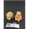 Image 1 : Art Deco Sylvac Bears #1520 and 1522 Rare Hard to Come By