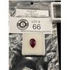 Image 1 : Natural Ruby 4.165CT 12.05 x 8.08 x 4.63mm Pear Cut Opaque Madagascar Untreated