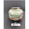 Image 1 : Mid Century Modern West German Vase 6" Tall Some Damage Around Rim