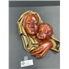 Image 1 : MCM Achatit Germany Wall Art Mary and Baby Jesus 10 x 8"