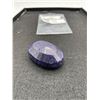 Image 2 : Polished Rough Mineral Sapphire 365.75CT 55 x 37 x 24mm Oval Cut Madagascar Untreated