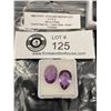 Image 1 : Amethyst Concave Master Cut 8.375CT Various Sizes Oval and Pear Cut Loupe Clean Brazil Untreated