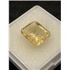 Image 2 : Citrine Concave Master Cut 5.095CT 11.82 x 9.68 x 6.68mm Emerald Cut Loupe Clean Brazil Untreated