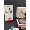 Image 2 : Lot of 6 Hallmark Baseball Christmas Ornaments - New