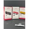 Image 2 : Lot of 5 New Hallmark Lionel Train Christmas Ornaments