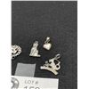 Image 3 : Lot of 5 Sterling Silver Charms