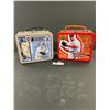 Image 1 : 2 Upper Deck Baseball Lunch Boxes One Filled With Trading Cards