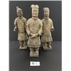 Image 1 : Lot of 3 Chinese Warriors