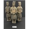 Image 1 : Lot of 3 Chinese Warriors