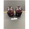 Image 1 : Pair of Glass Vases Modern 5" Tall