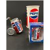 Image 2 : Nice Pepsi Collectible Lot Clock Piggy Bank Etc