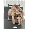 Image 2 : 15" Tall Decorative Elephant One Broken Tusk Shows Well