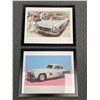 Image 1 : 2  22 x 18" Framed Mercedes Pictures