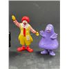 Image 2 : Set of 4 Vintage MacDonaldLand Toys