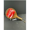 Image 1 : Vintage Racquet Ball Paddle Coca Cola Theme