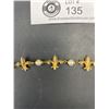 Image 2 : 1950s Fleur-De -Lis Bracelet