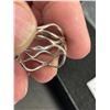 Image 2 : Sterling Silver Triple Wave Ring