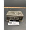 Image 2 : 4 x 3 x 2" Trinket Box with Embossed Gun on Top