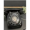 Image 2 : Vintage Rotary Dial Phone with Three Hole Punch Good Condition