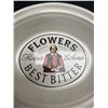 Image 2 : Hard to Find Flowers Best Bitters Large Ceramic Pub Ashtray Great Graphics