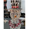 Image 2 : Very Nice 5 Foot Tall Light Up Snowman No Shipping