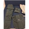 Image 2 : Lot of Military Leggings Pouches Belts Etc