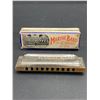 Image 3 : Lot of 2 Antique Harmonicas Borrah Ufinevitch FullScale Professional and M.Hohner German Marine Band