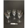 Image 1 : set of 6 Crystal Vine Glass - High End