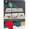 Image 2 : Vintage Boy Scouts Lot - Shirt, Scarves, Merit Badge Sash with Badges with Black and White Photograp