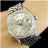 Image 4 : Rolex SS DateJust 1.50ctw Diamond 36MM Wristwatch