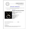 Image 4 : 14K Gold 0.18ctw Diamond Pendant