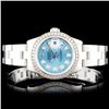 Image 1 : Rolex SS DateJust Diamond Ladies Wristwatch