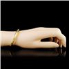 Image 3 : 18K Gold 1.97ctw Diamond Bangle