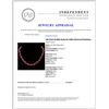 Image 5 : 14k Gold 54.00ct Ruby & 2.00ct Diamond Necklace