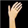 Image 4 : 14K Gold 0.98ctw Diamond Ring