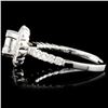 Image 3 : 14K Gold 1.60ctw Diamond Ring