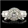 Image 1 : 18K Gold 1.68ctw Diamond Ring