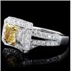 Image 3 : 18K Gold 2.31ctw Fancy Color Diamond Ring