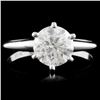 Image 1 : 14K Gold 1.51ctw Solitaire Diamond Ring