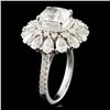 Image 4 : 18K Gold 6.22ctw Diamond Ring