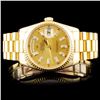 Rolex 18K YG Day-Date Presidential Wristwatch