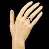 Image 4 : 18K Gold 1.21ct Ruby & 0.29ctw Diamond Ring